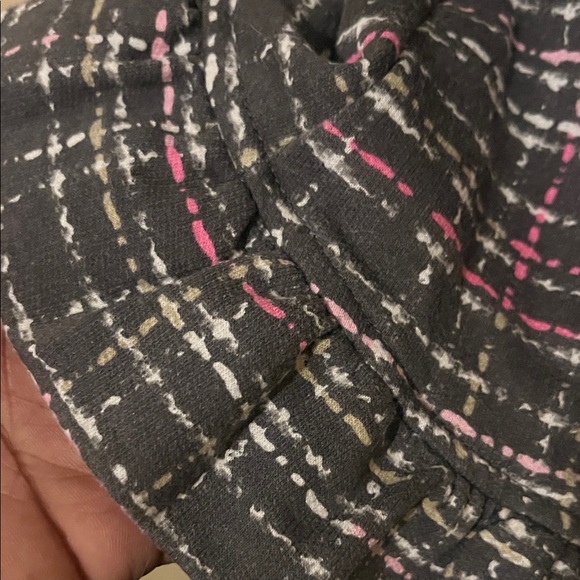 Self Esteem Black and Pink Plaid Blazer - Picture 5 of 9